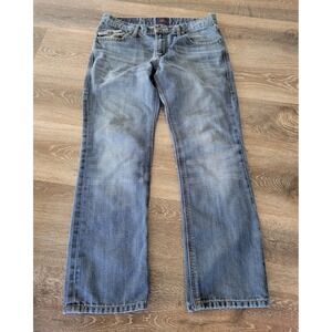 Rock & Republic Neil Jeans Bootcut Embellished Pockets Light Wash 32x30‎ #18
